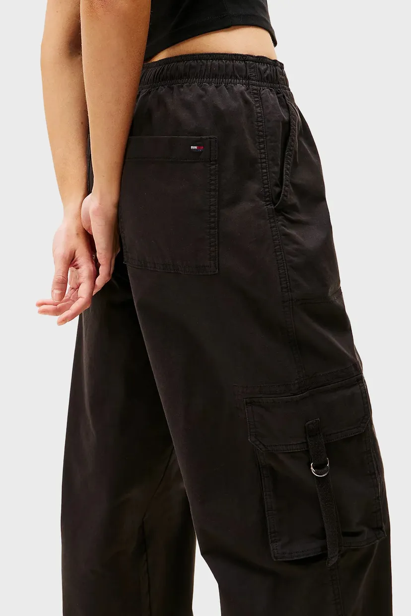 Женские черные карго ELASTICATED 5