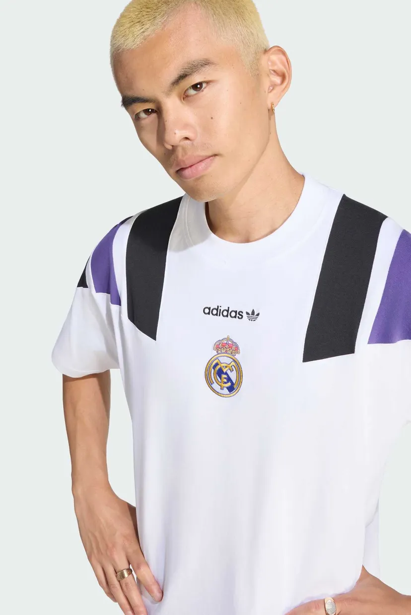Чоловіча біла футболка Real Madrid EQT 4