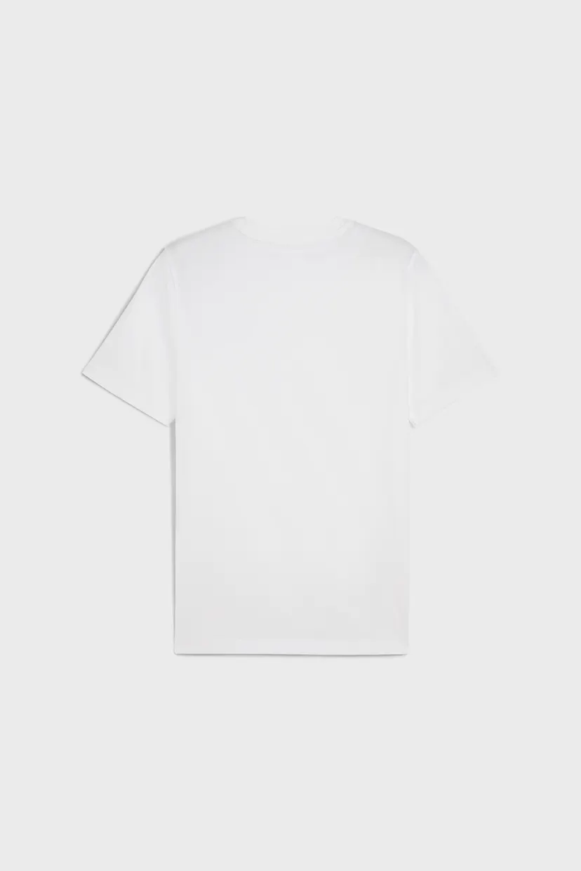 Мужская белая футболка Essentials Small Logo Tee Men 7