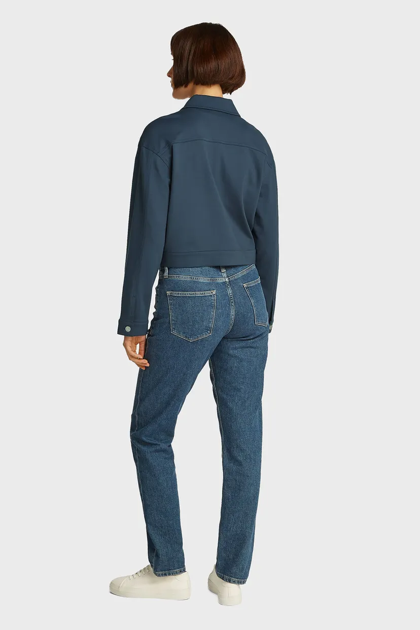 Жіноча синя спортивна кофта MILANO SHACKET 3