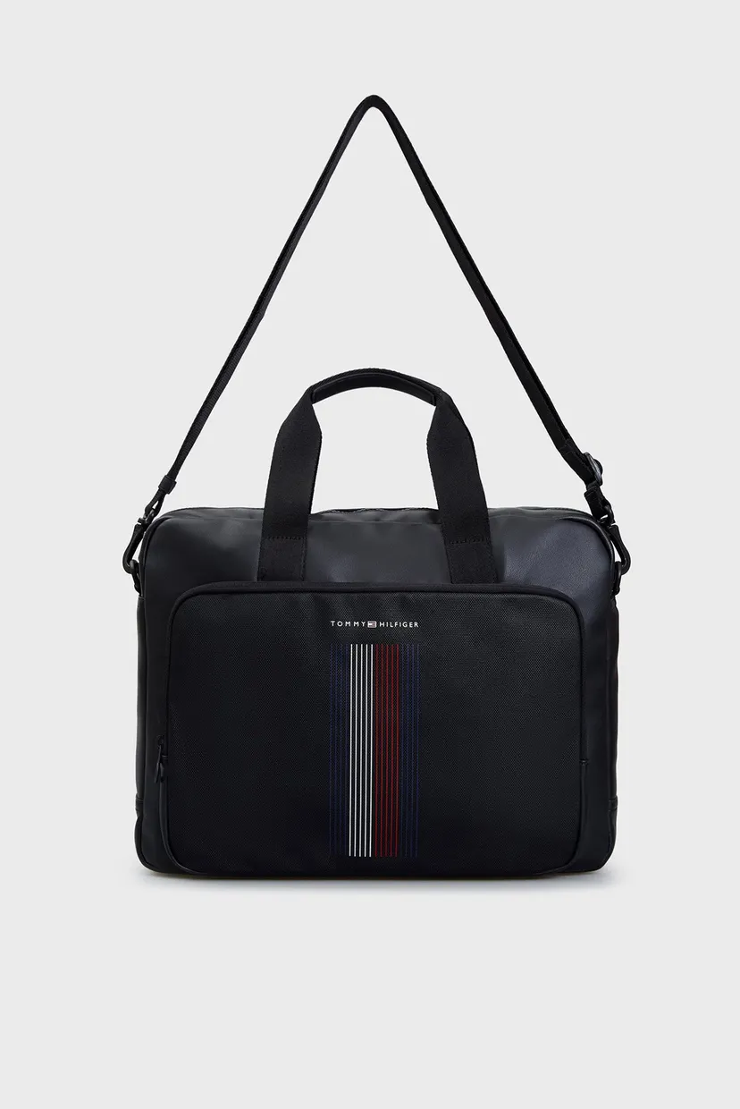 Мужская черная сумка для ноутбука TH FOUNDATION COMPUTER BAG 5
