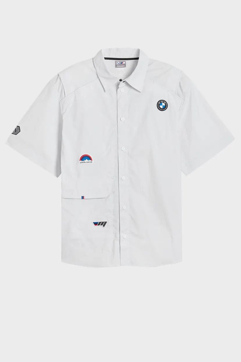 Чоловіча сіра сорочка BMW M Motorsport Men's SUMMER CREW shirt 3