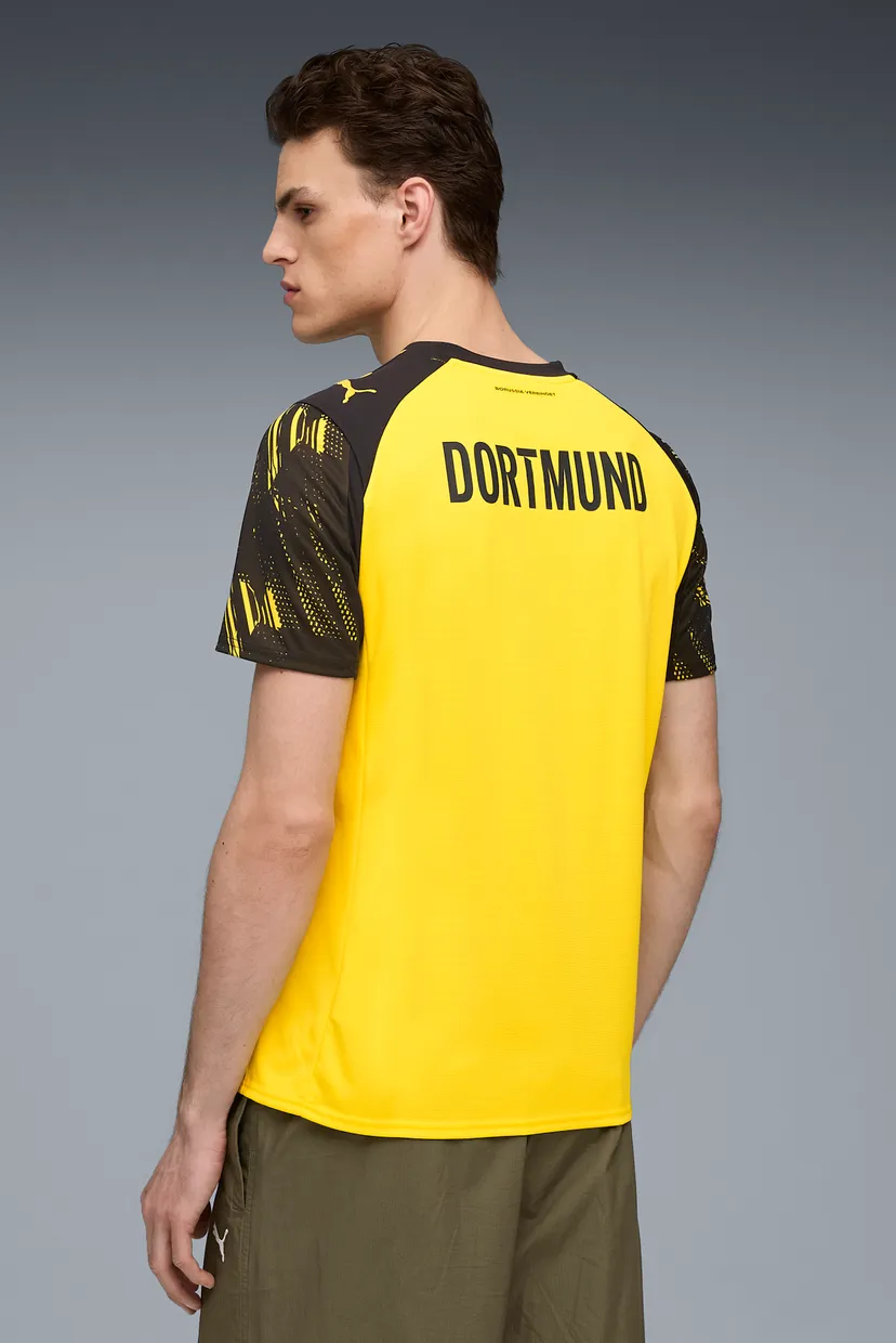Чоловіча жовта футболка Borussia Dortmund 25/26 Home Jersey Men 3