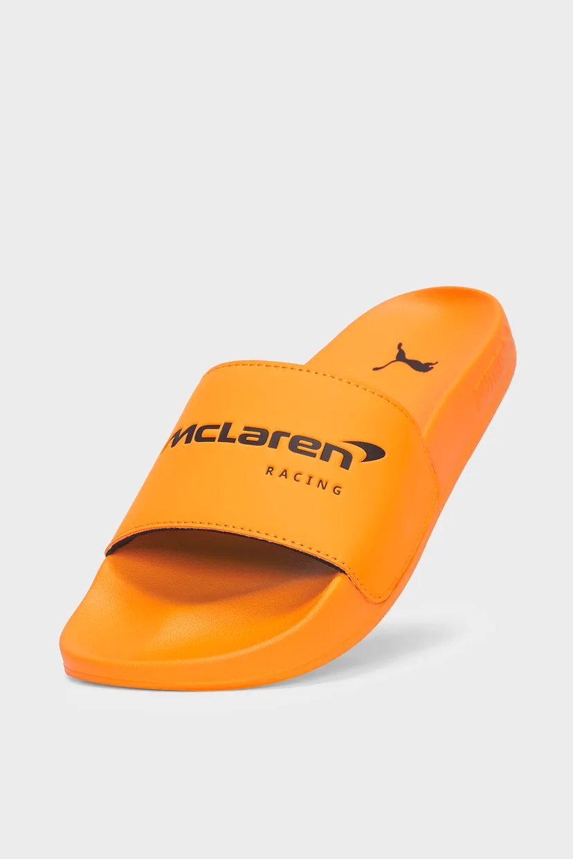 Оранжевые слайдеры McLAREN RACING Leadcat 2.0 Sandals Унисекс 5