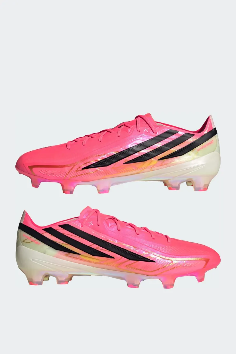 Рожеві бутси F50 HYPERFAST ELITE Firm Ground Football 7