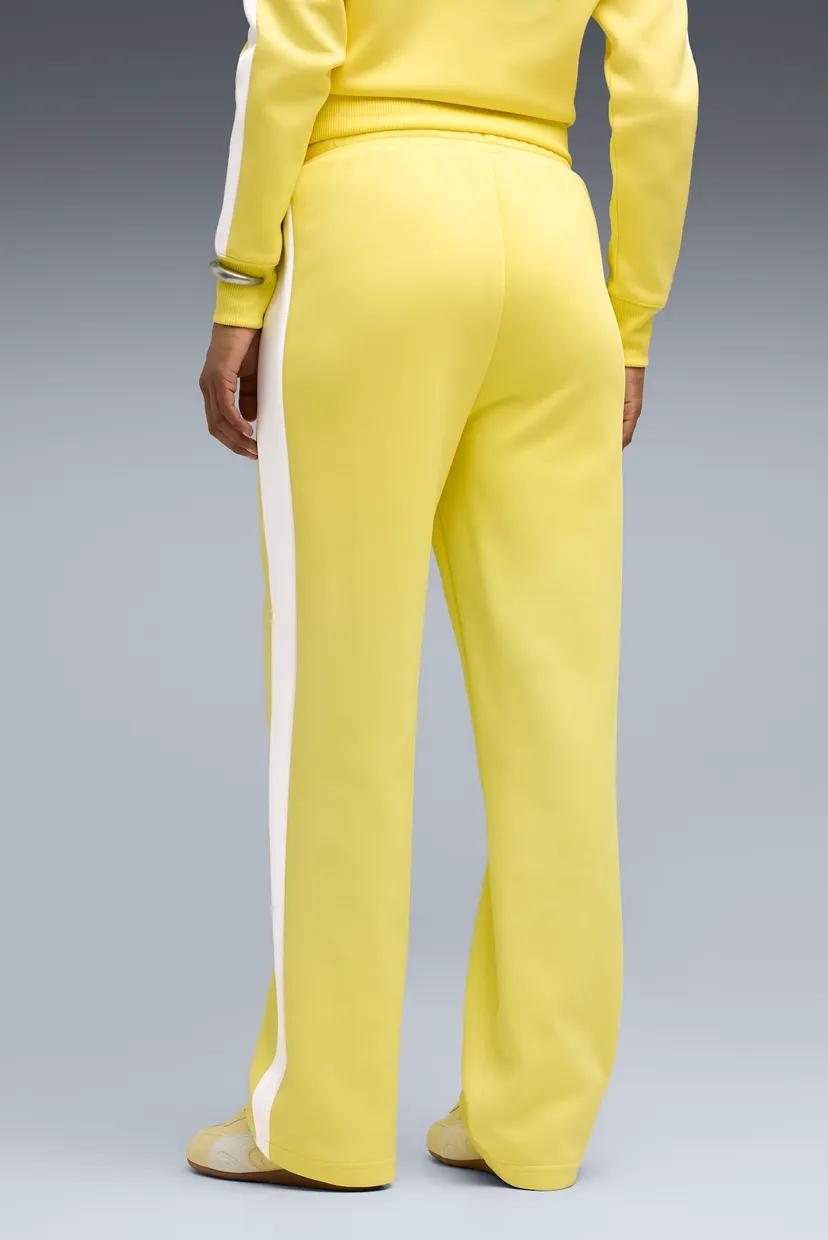 Женские желтые спортивные брюки T7 ALWAYS ON Straight Track Pants Women 3