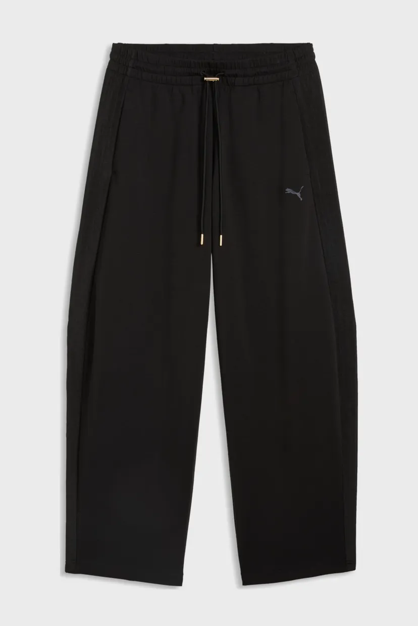 Женские черные спортивные брюки HER Relaxed Barrel Leg Pants Women 4