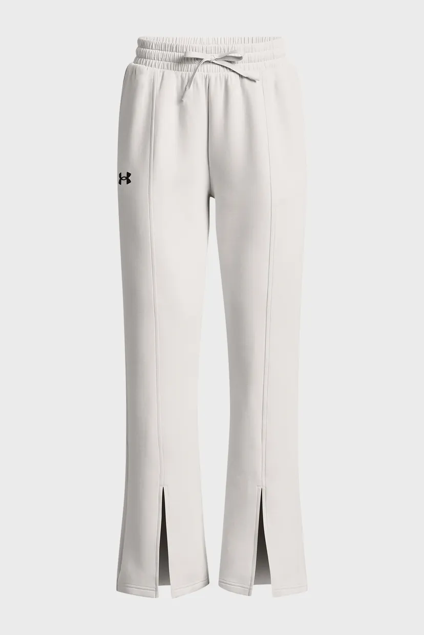 Жіночі білі спортивні штани білі Unstoppable Flc Split Pant 5
