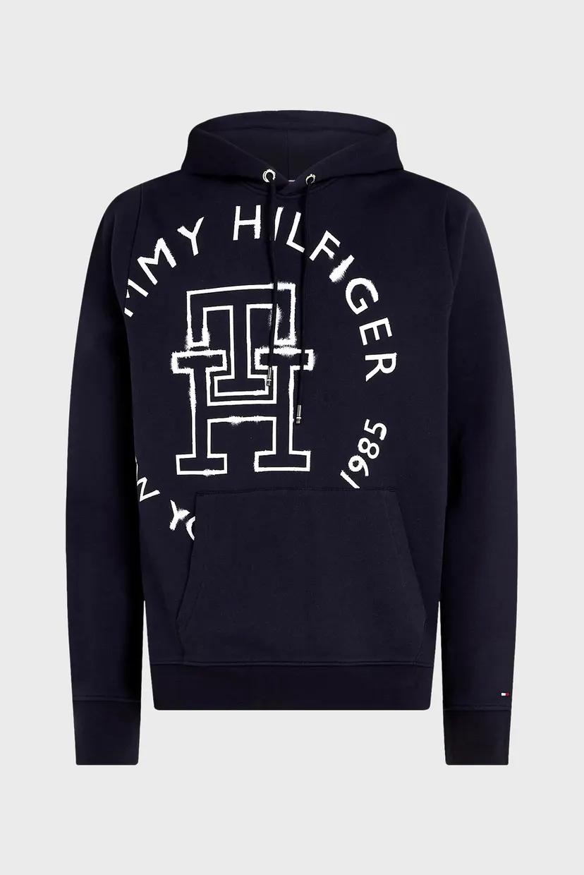 Чоловіче темно-синє худі MONOGRAM INK ROUNDEL HOODY 5