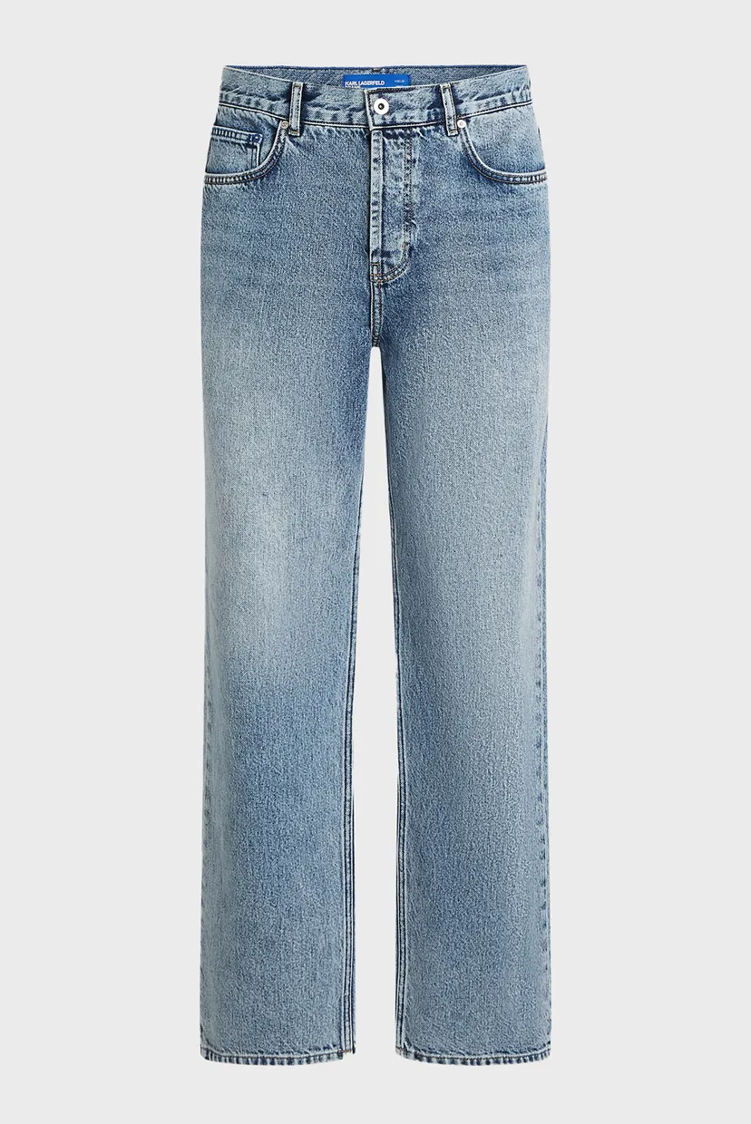 Мужские синие джинсы KLJ RELAXED DENIM 5