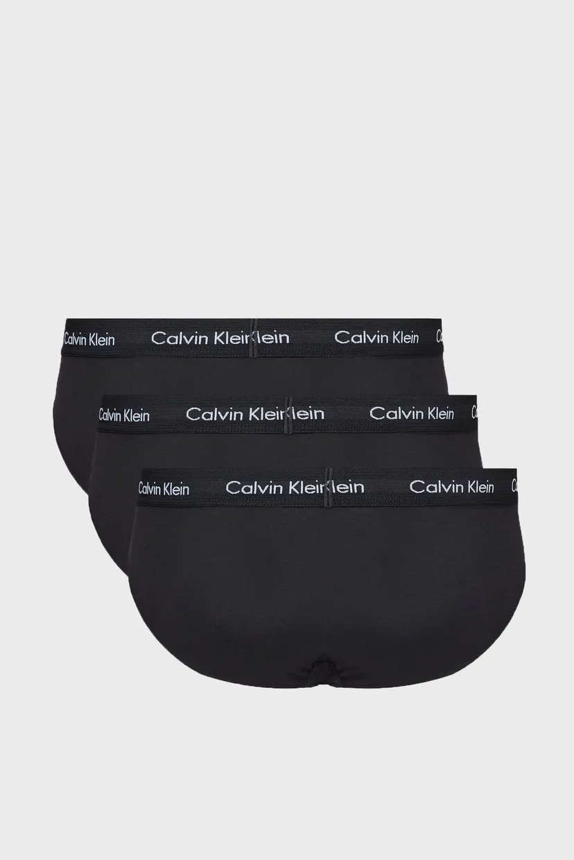 Мужские черные брифы (3 шт) HIP BRIEF 3PK 7