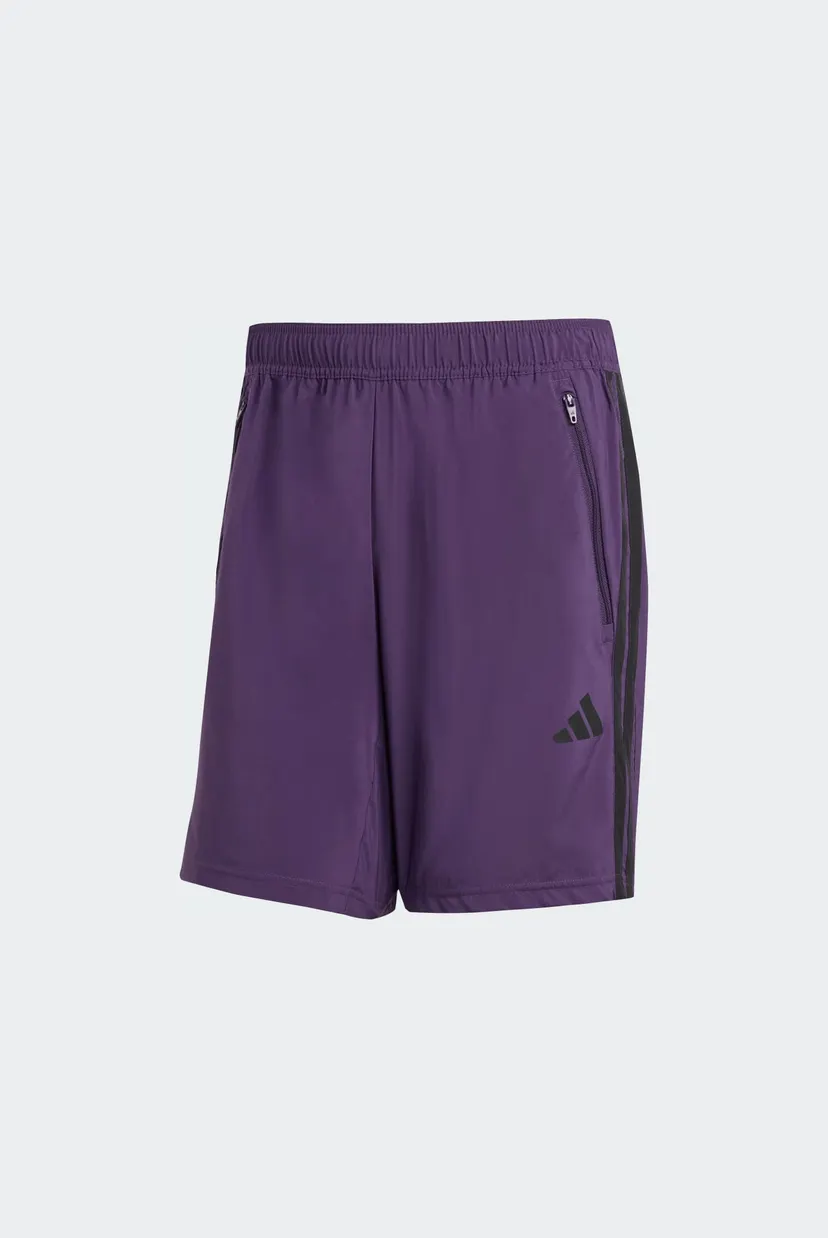 Мужские фиолетовые шорты Essentials Training 3-Stripes Woven 6