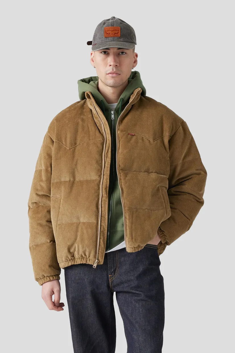 Мужская бежевая вельветовая куртка Levi's® A0726;0005 — MD-Fashion
