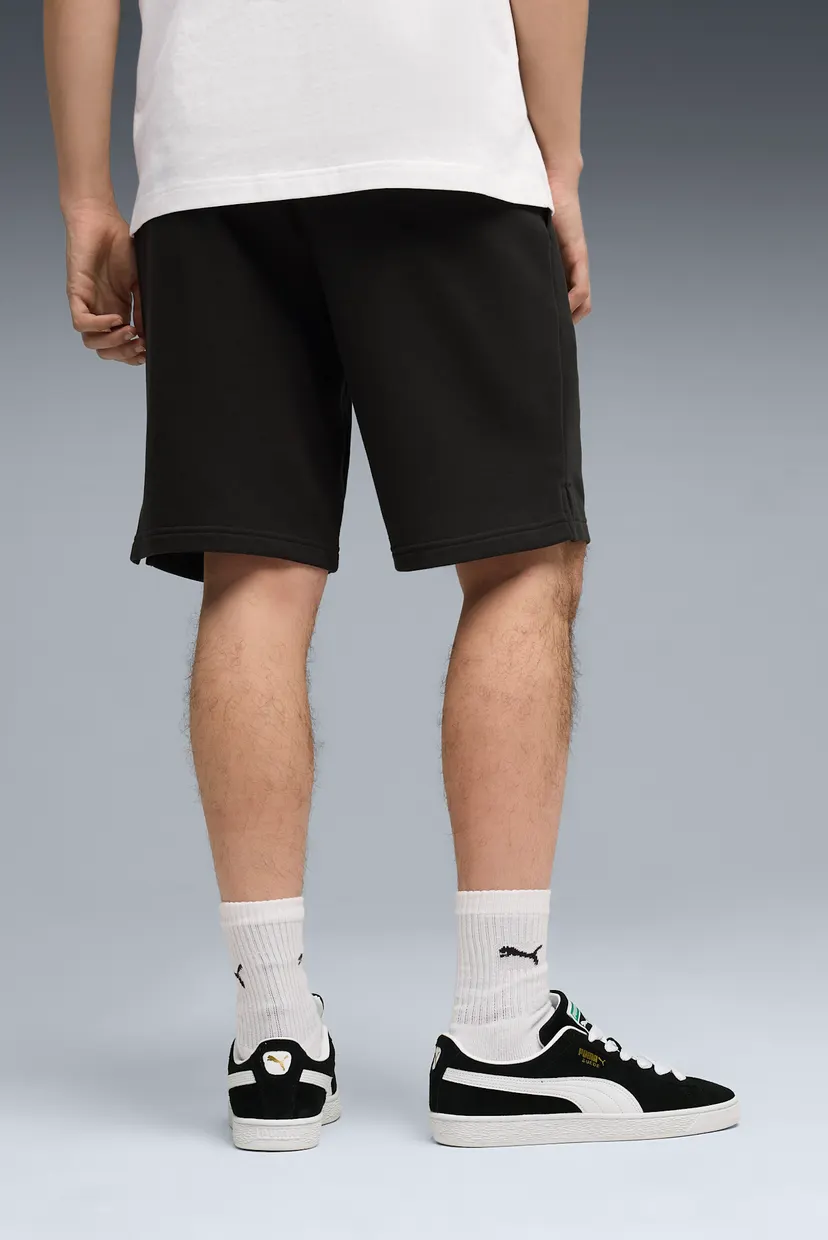 Чоловічі чорні шорти PUMA x ASTON MARTIN ARAMCO F1® TEAM Essentials Shorts Men 3