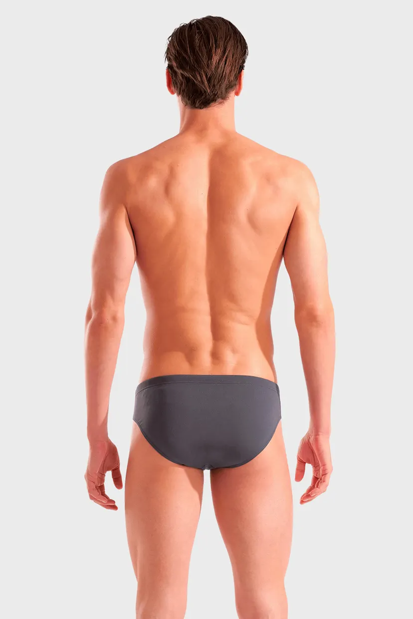 Чоловічі темно-сірі плавки TEAM SWIM BRIEFS SOLID 3