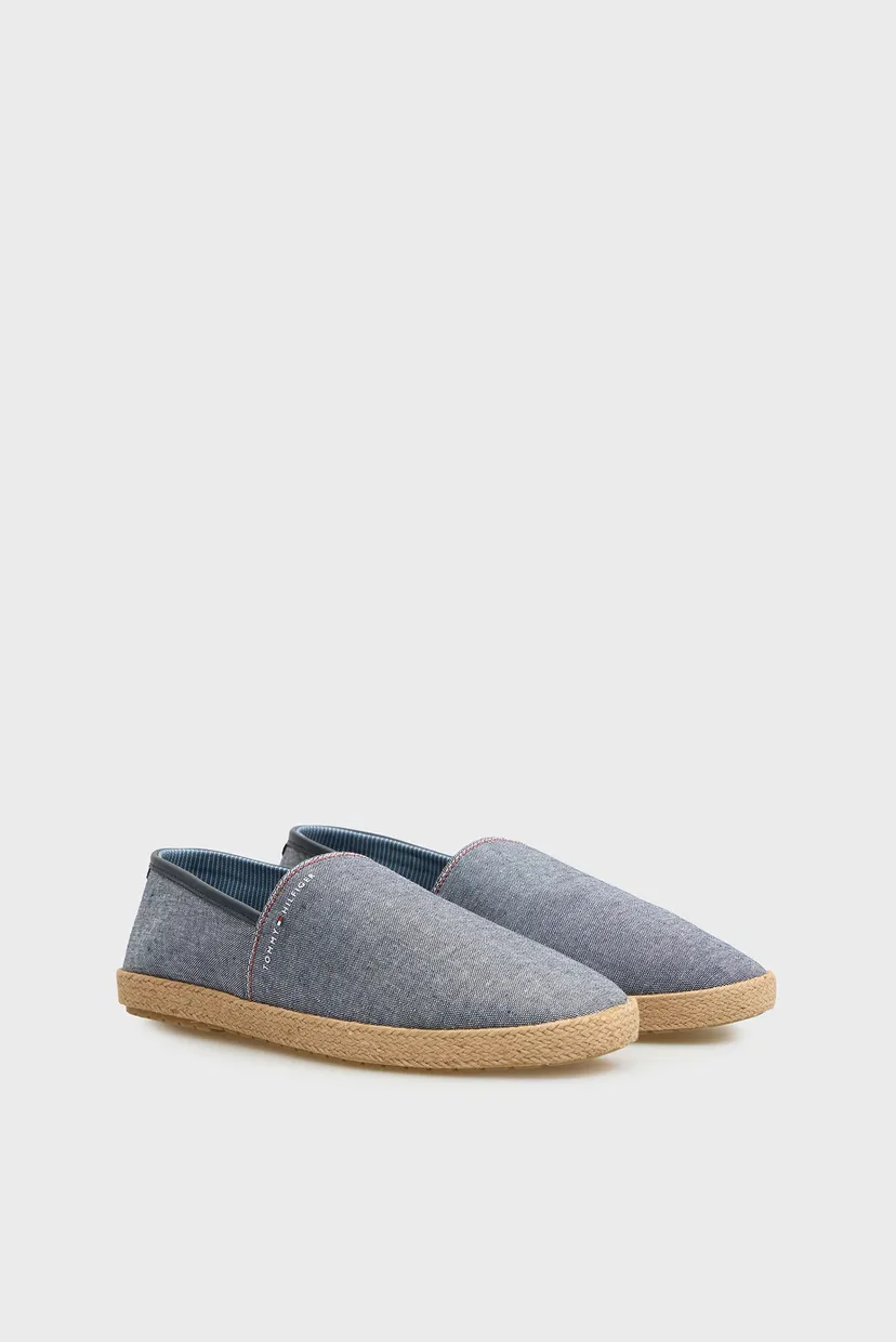 Чоловічі сині еспадрилі HILFIGER CHAMBRAY 3