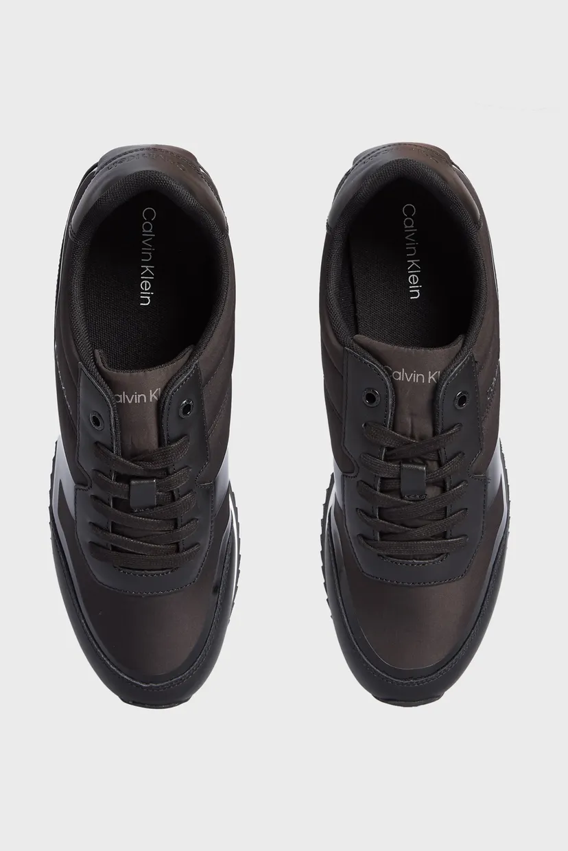 Мужские черные кроссовки LOW TOP LACE UP HEAT BOND 4