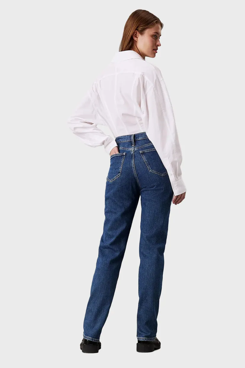 Жіночі темно-сині джинси AUTHENTIC SLIM STRAIGHT 3