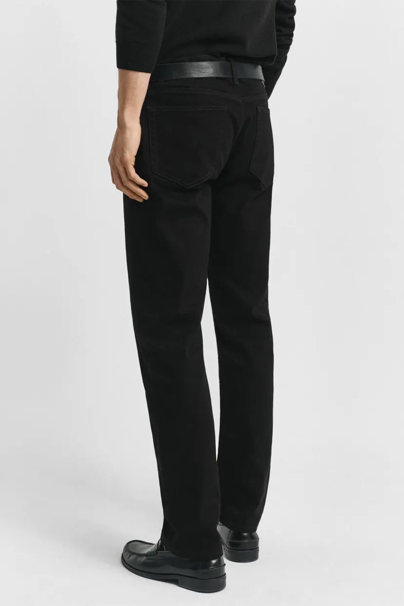 Мужские черные джинсы REGULAR STAY BLACK JEANS 3