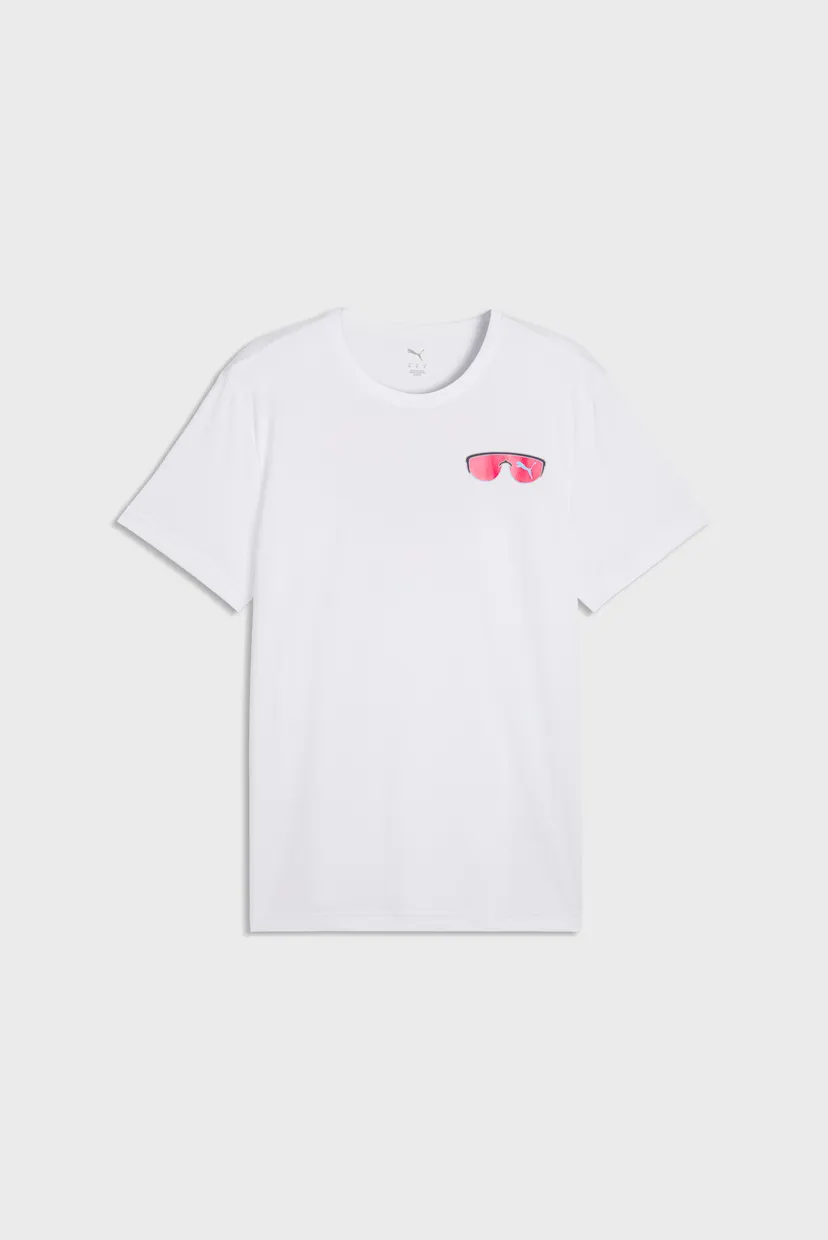 Мужская белая футболка Run NITRO™ Graphic Tee Men 4