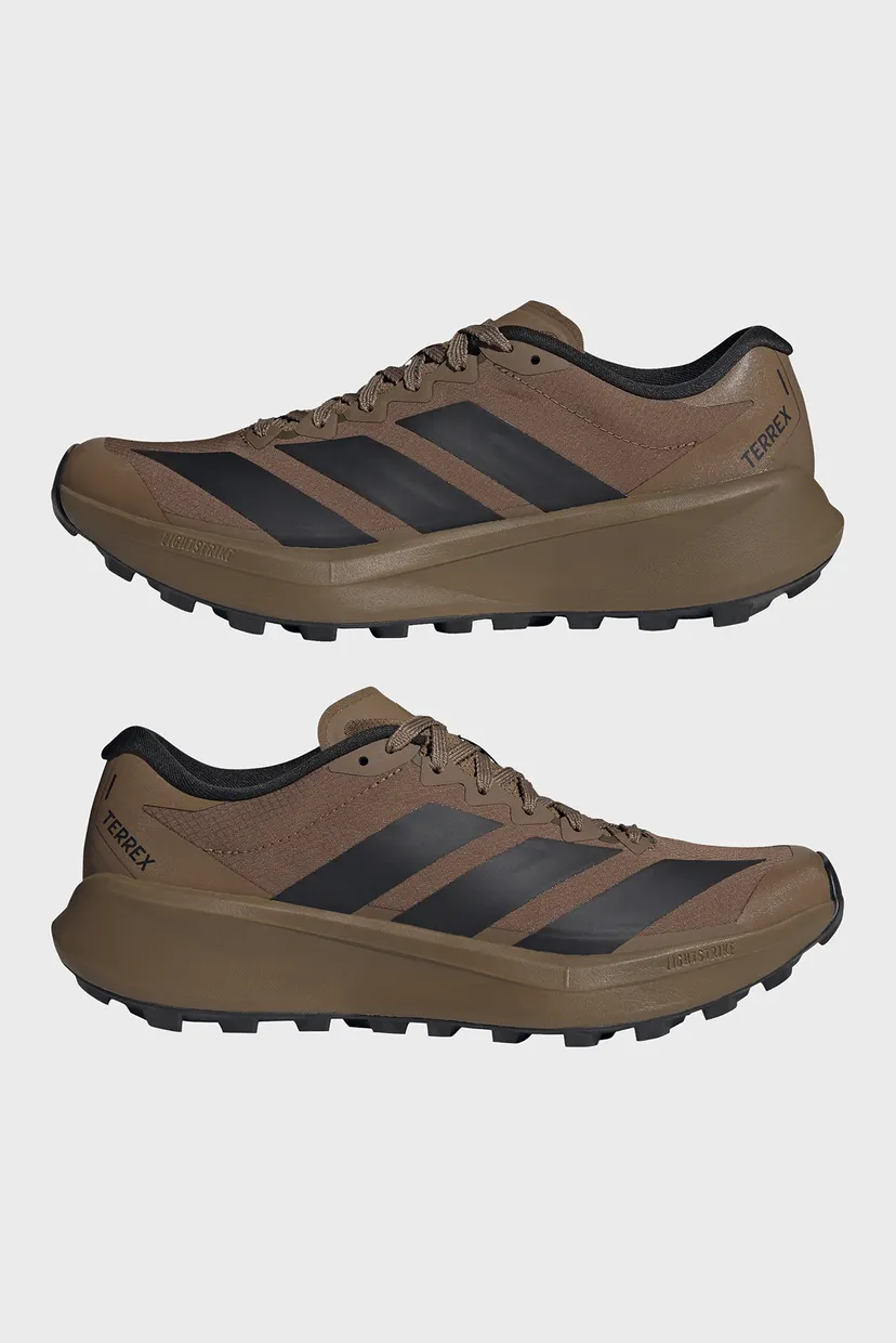 Мужские коричневые кроссовки Terrex Agravic 4 Trail Running 8