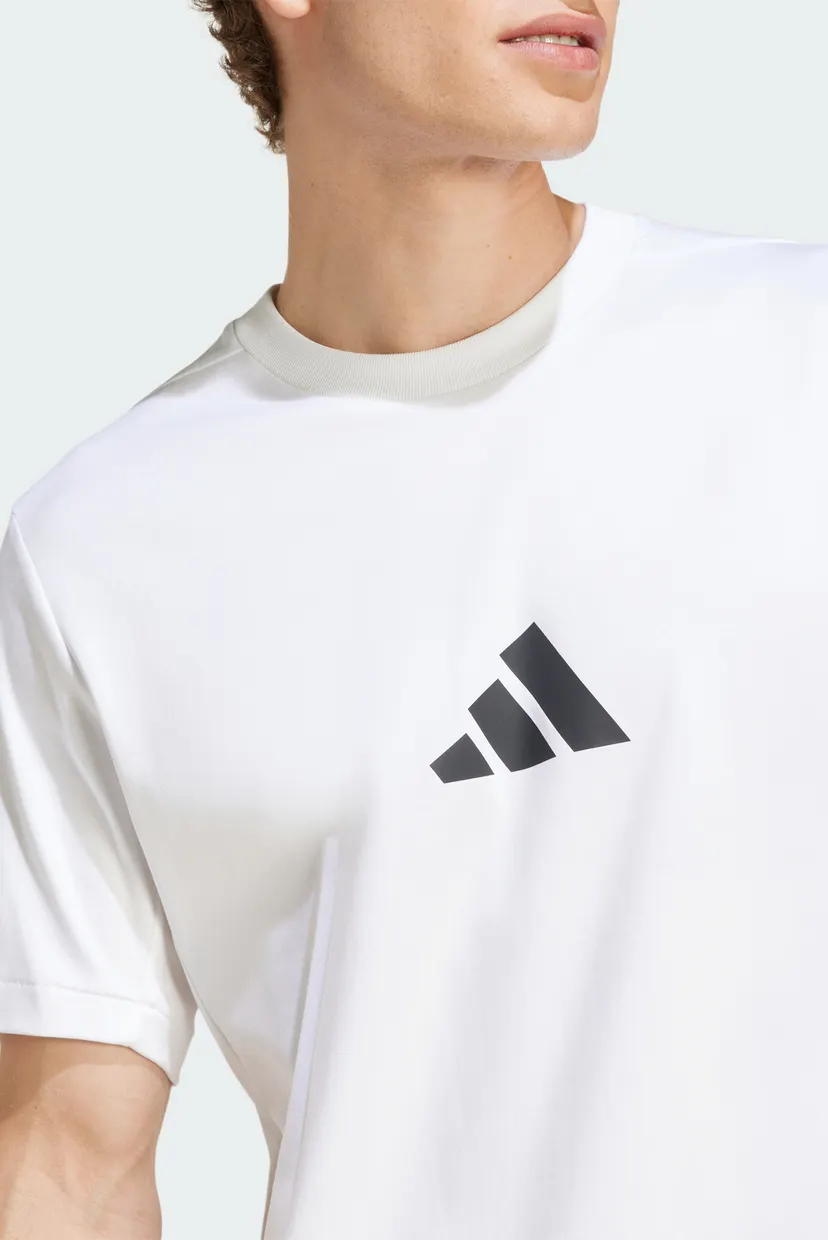 Чоловіча біла футболка adidas Z.N.E. 5