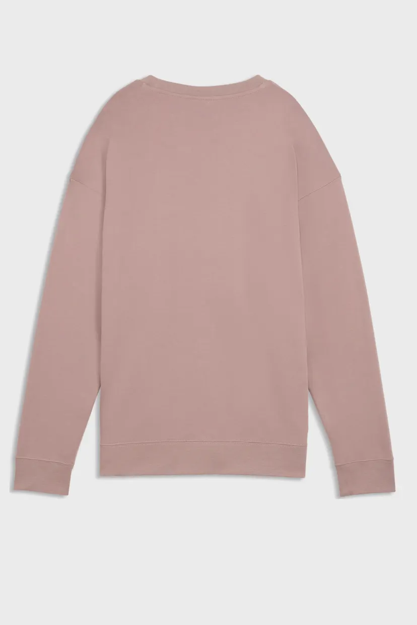 Жіночий пудровий світшот ESS Small No. 1 Logo Relaxed Crew Sweater Women 5
