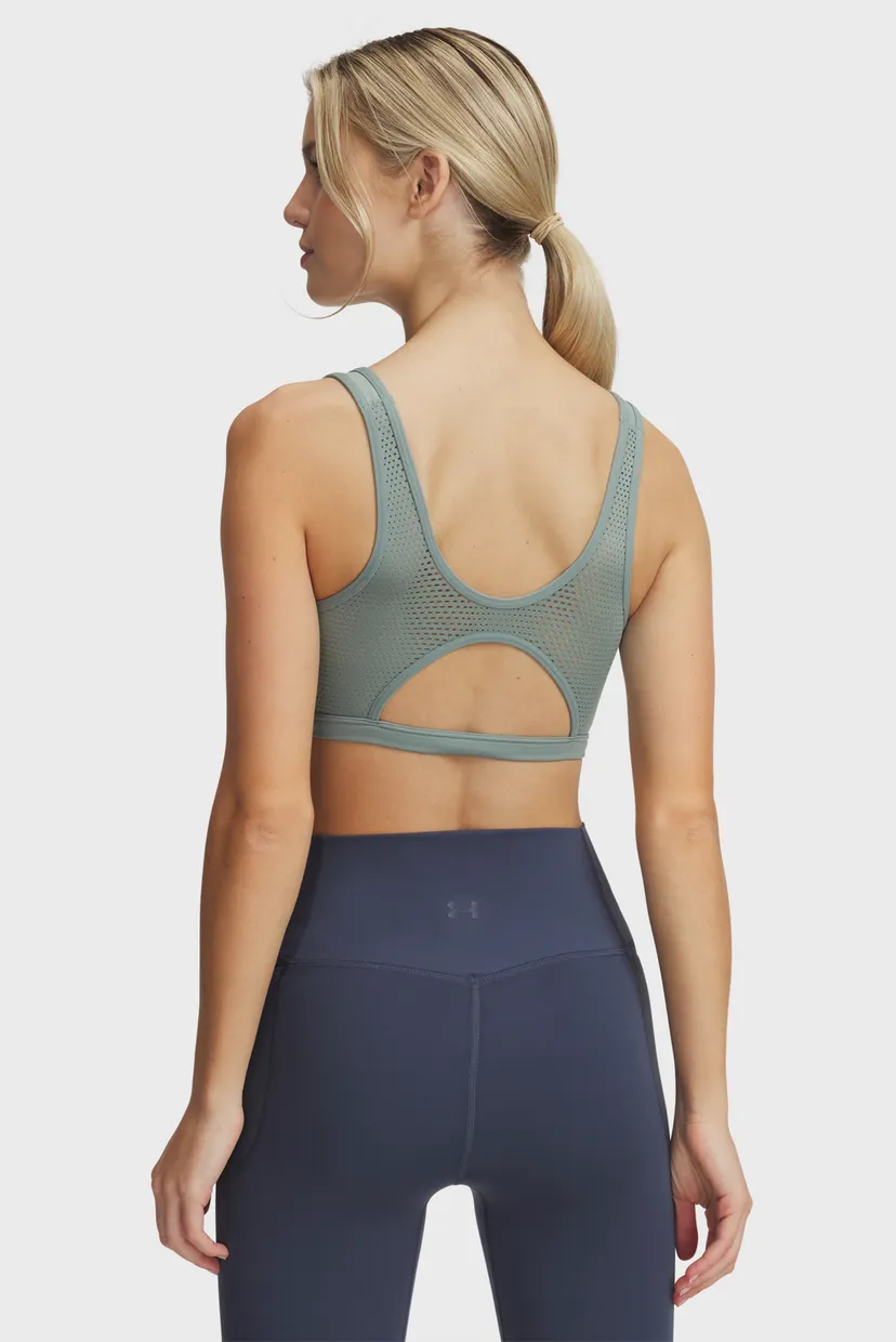 Жіночий м'ятний топ UA Infinity Low Mesh 3