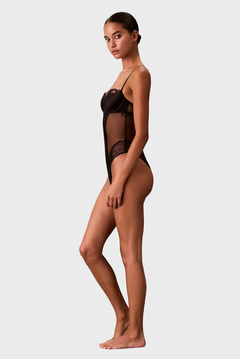 Жіночий чорний комбідрес BODYSUIT 3