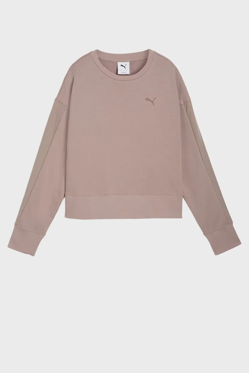 Жіночий пудровий світшот HER Relaxed Crew Neck Sweatshirt Women 4