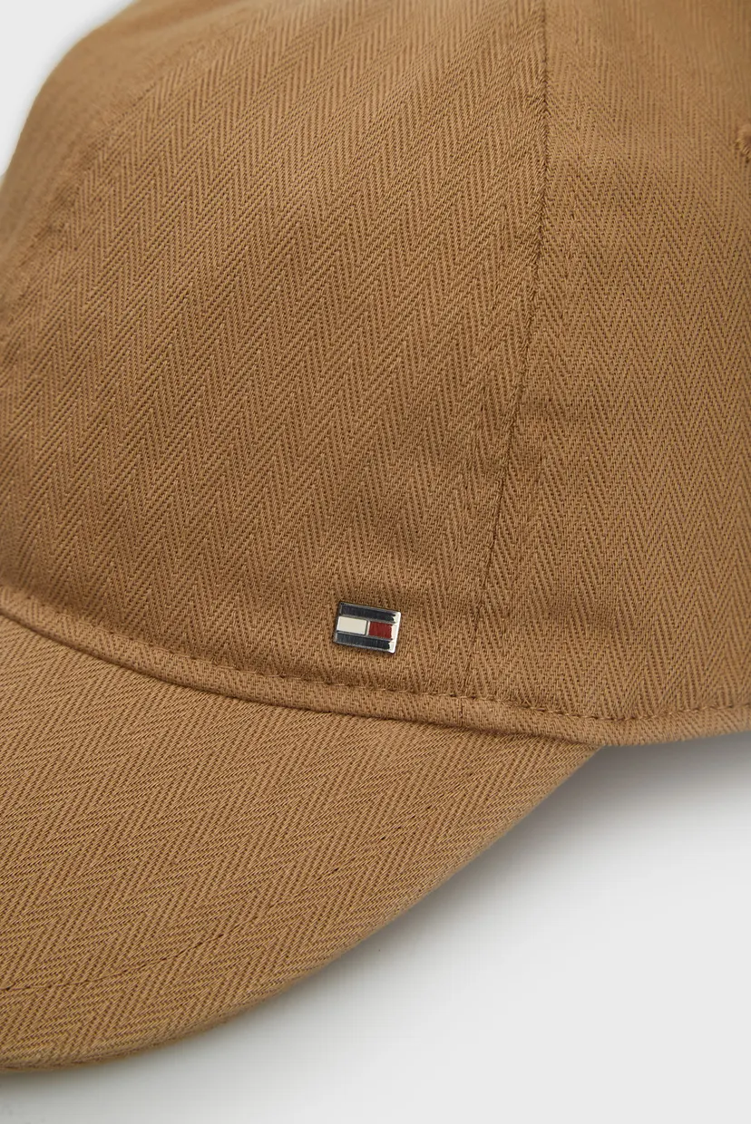 Чоловіча бежева кепка TH CORP HERRINGBONE 6 PANEL CAP 3