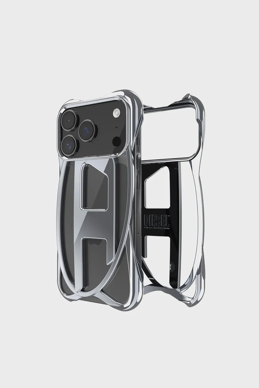 Сріблястий чохол для телефону Caged D Glossy Case FW25 for iPhone 17 Pro 4