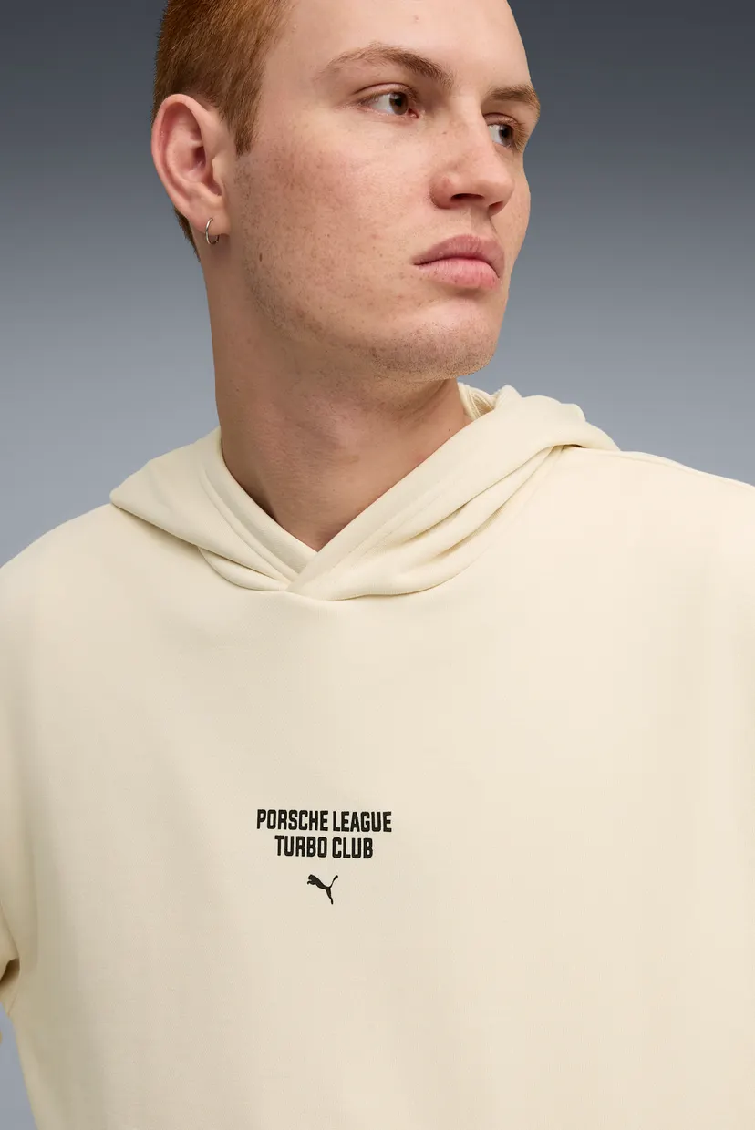 Чоловіче біле худі Porsche Legacy Graphic Hoodie Men 4