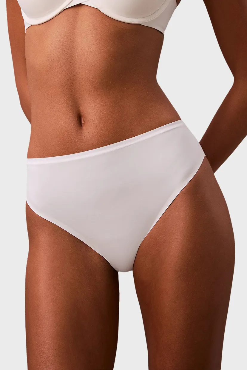 Жіночі білі трусики HIGH LEG BRIEF 5