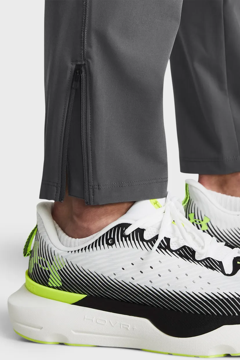 Мужские темно-серые спортивные брюки UA STORM RUN PANT 5