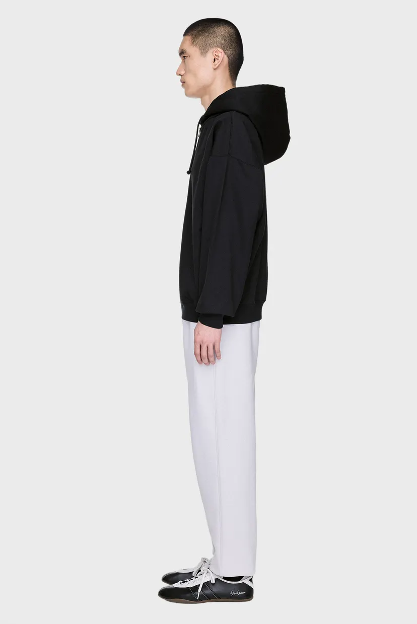 Черное худи Y-3 Brushed Terry (унисекс) 4