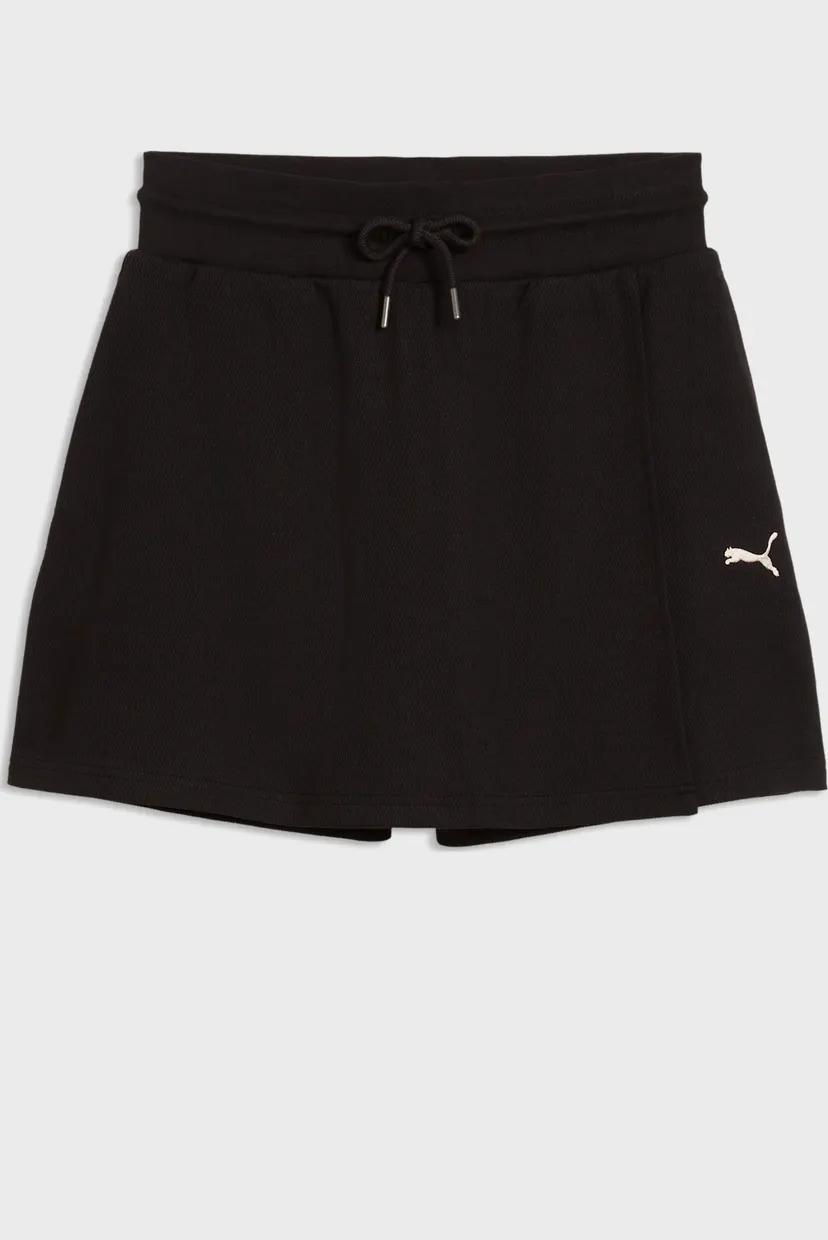 Женская черная юбка PUMA Class High-Waist 4