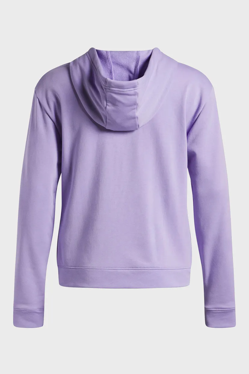 Женское сиреневое худи UA Rival Terry Hoodie 4