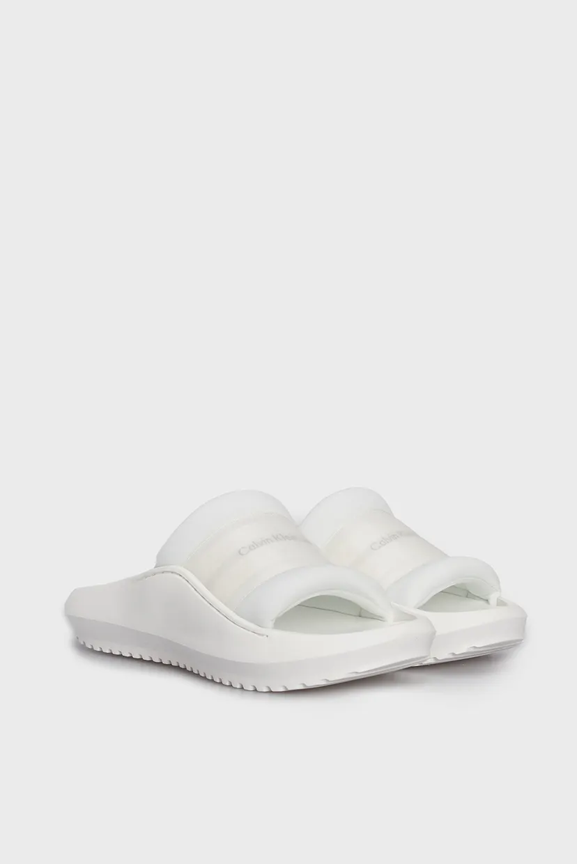 Женские белые слайдеры HYBRID SANDAL TPU IN LUM MET 3