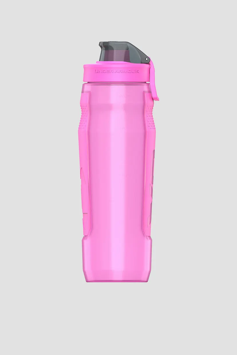 Рожева пляшка для води UA 32oz Playmaker Squeeze Rebel Pink 950 мл 5