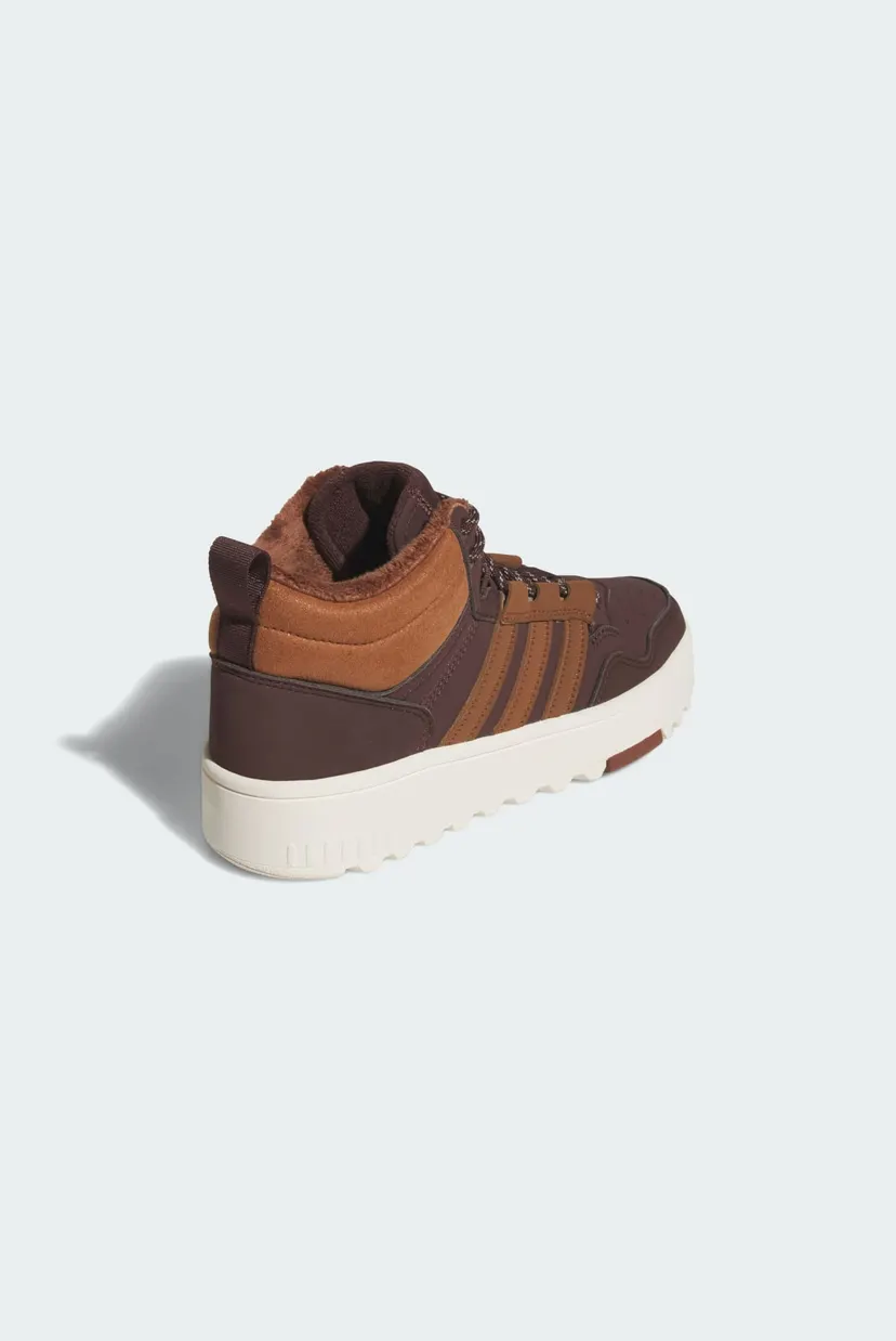 Детские коричневые хайтопы Hoops 4.0 Mid Kids 5