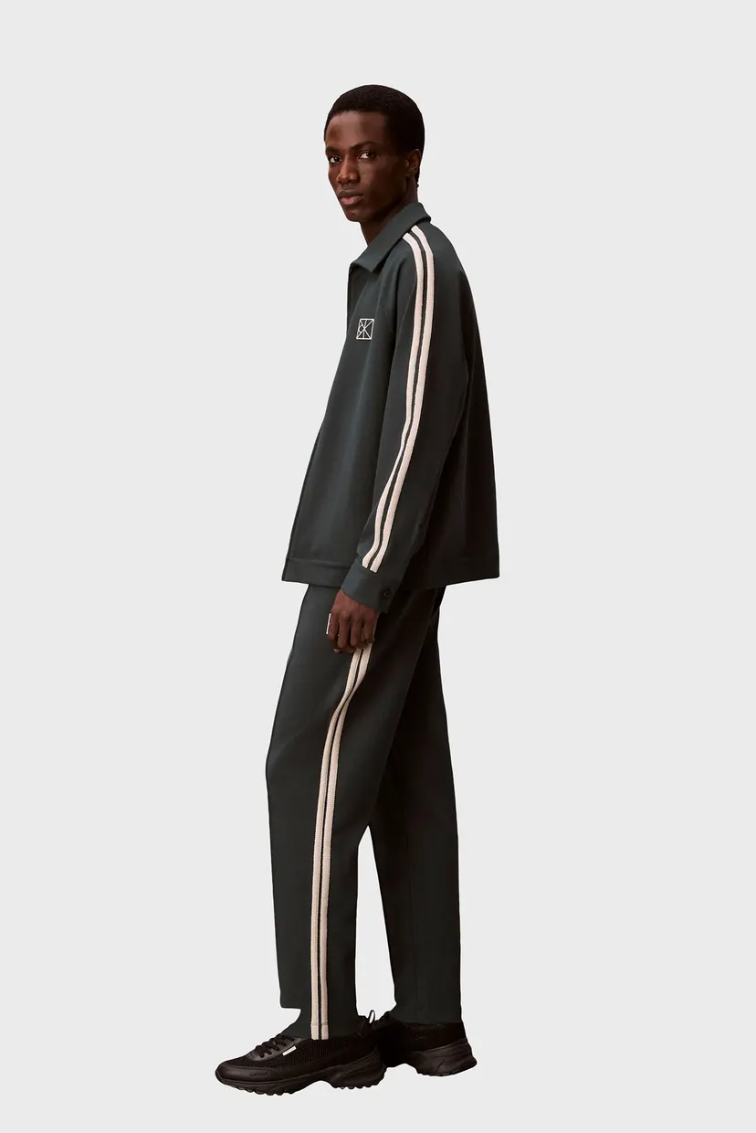 Чоловічі зелені спортивні штани LUXE PONTE TRACKPANT 4