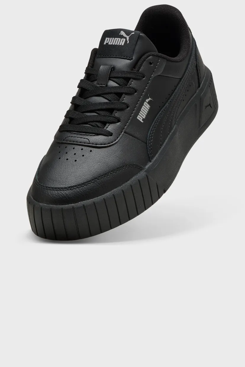 Женские черные кожаные сникерсы Carina Mia Sneakers Women 5