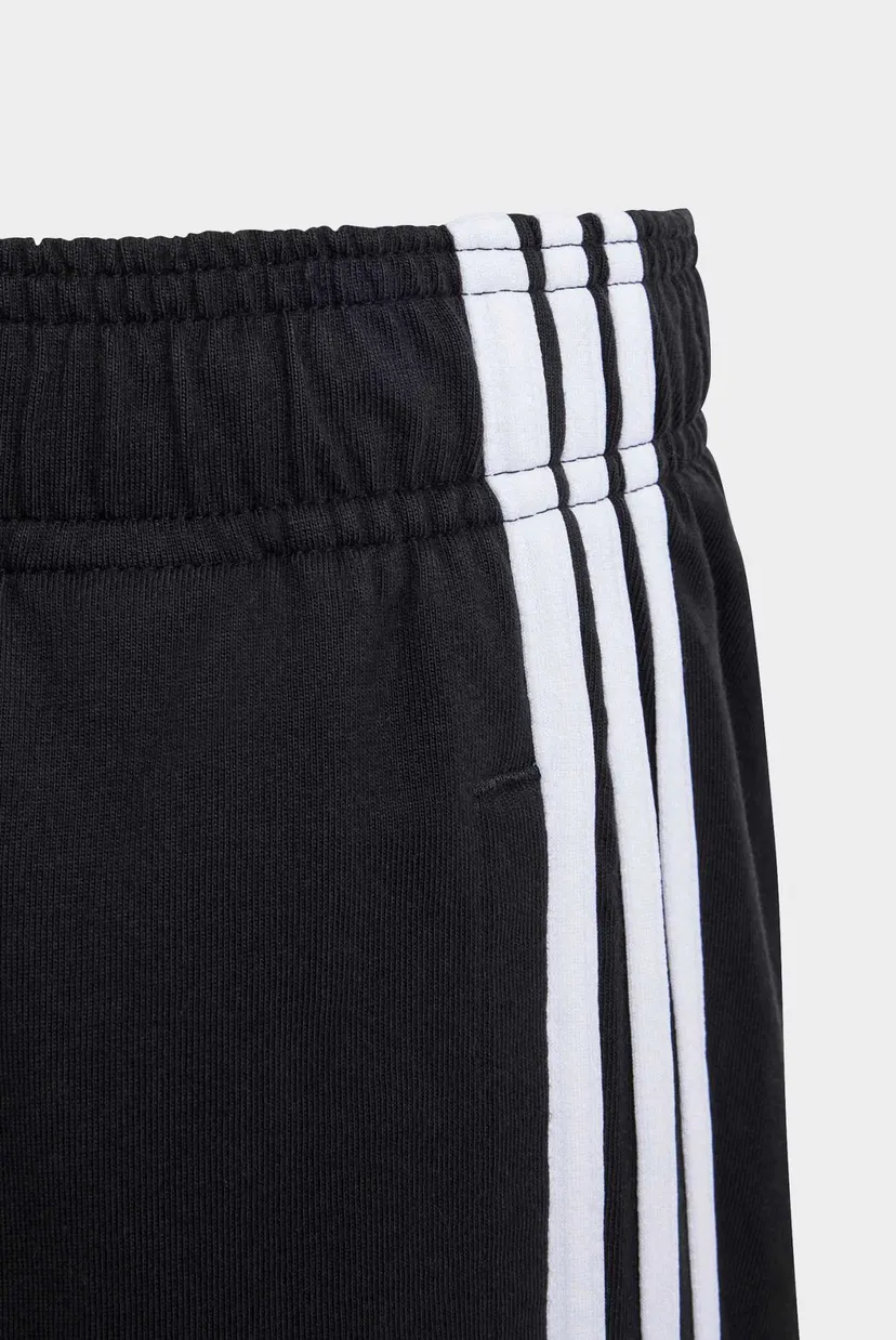 Дитячі чорні шорти Essentials 3-Stripes Knit 5
