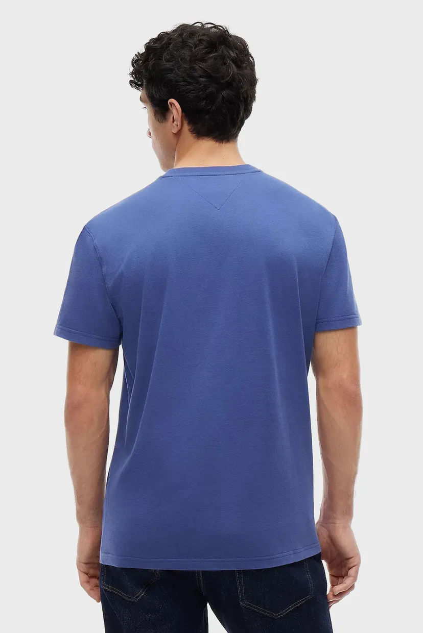 Мужская синяя футболка REG CREST CLUB SS TEE 3