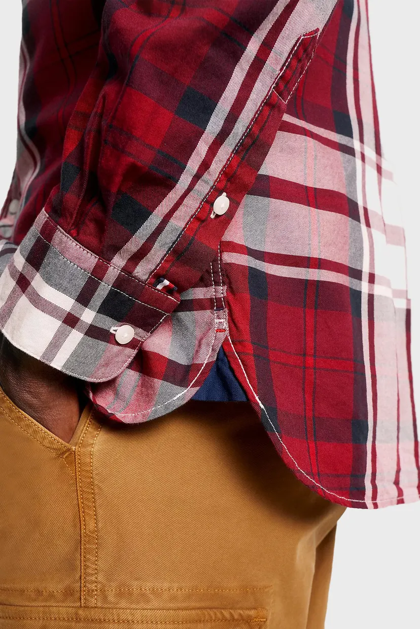 Чоловіча картата сорочка OXFORD TOMMY TARTAN BIG SF 4