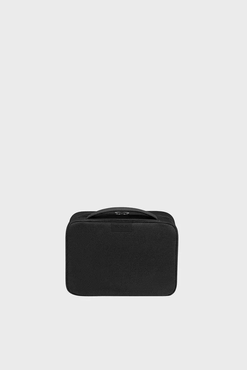 Чоловічий чорний несесер RESPARK TOILET KIT BLACK 4