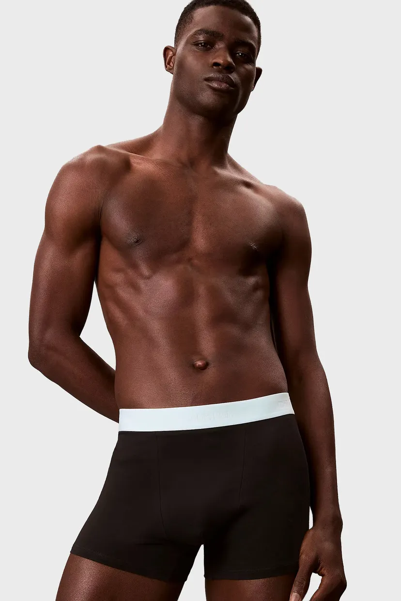 Мужские черные боксеры (3 шт) RELAXED FIT TRUNK 5