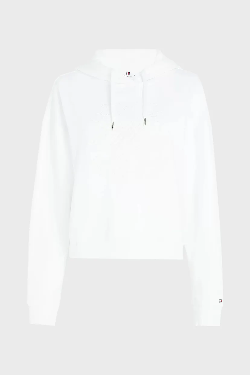 Жіноче біле худі REG EMB HILFIGER FLORAL 5