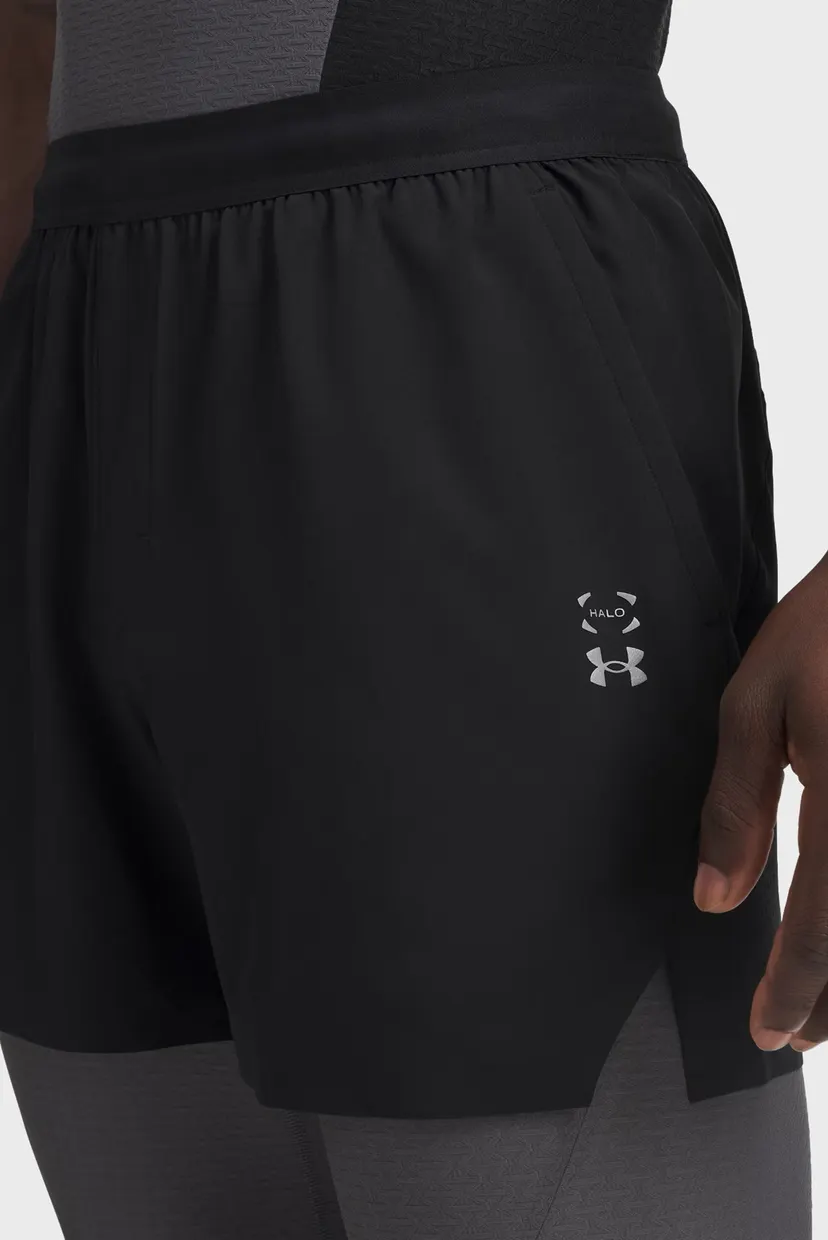 Мужские черные шорты UA Halo Train Short 4